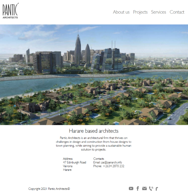 Pantic | Architectural practice located in Harare